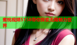蜜桃视频5158带你探索无限魅力世界