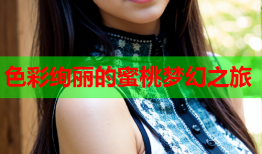 色彩绚丽的蜜桃梦幻之旅