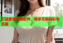 下载蜜桃视频软件，畅享无限精彩与乐趣