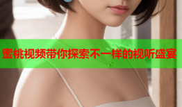 蜜桃视频带你探索不一样的视听盛宴