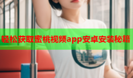 轻松获取蜜桃视频app安卓安装秘籍