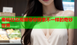 蜜桃社区视频带你探索不一样的奇妙世界