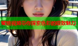 蜜桃视频带你探索色彩的极致魅力