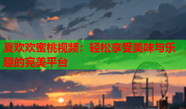 夏欢欢蜜桃视频：轻松享受美味与乐趣的完美平台