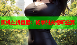 蜜桃在线直播：畅享甜美视听盛宴