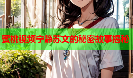 蜜桃视频宁静苏文的秘密故事揭秘