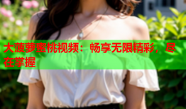 大菠萝蜜桃视频：畅享无限精彩，尽在掌握