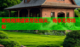 蜜桃视频盛宴尽在指尖，畅享无尽精彩