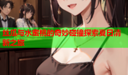 丝瓜与水蜜桃的奇妙碰撞探索夏日清新之旅