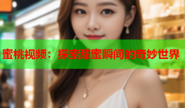 蜜桃视频：探索甜蜜瞬间的奇妙世界