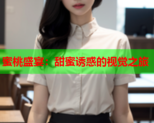 蜜桃盛宴：甜蜜诱惑的视觉之旅